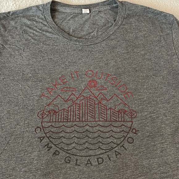 Camp Gladiator Take it Outside T-Shirt - Picture 2 of 5